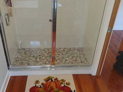 After Residential Shower Drain Plumbing