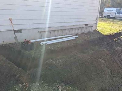 Sewer Line Installation